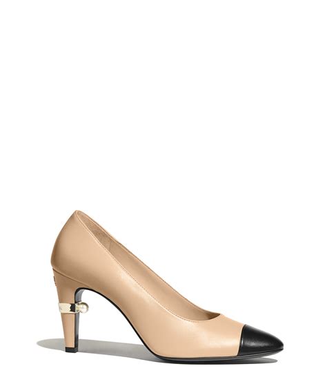 chanel black pumps sale|chanel slingback beige and black.